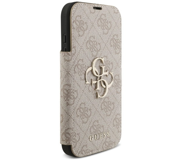 Guess Book 4G Metal Logo do iPhone 17 Pro Różowy