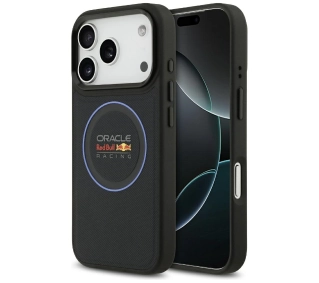 Red Bull Racing Meshed Blue Ring & Metal Buttons MagSafe do iPhone 17 Pro Max Granatowy