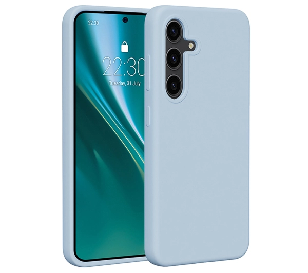 Etteri Silicone Case Galaxy S24 Niebieski