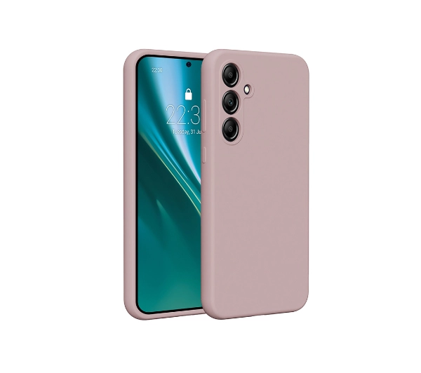 Etteri Silicone Case do Galaxy A35 5G Różowy
