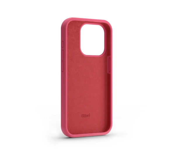 Etteri Silicone Case do iPhone 15 Pro Max Malinowy