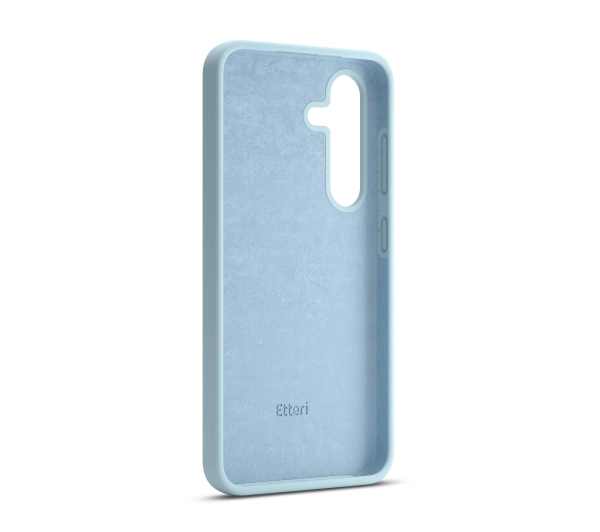 Etteri Silicone Case do Galaxy S25 Niebieski