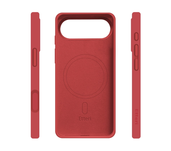 Etteri Silicone Case do iPhone 17 Malinowy