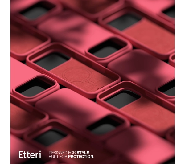 Etteri Silicone Case do iPhone 17 Malinowy