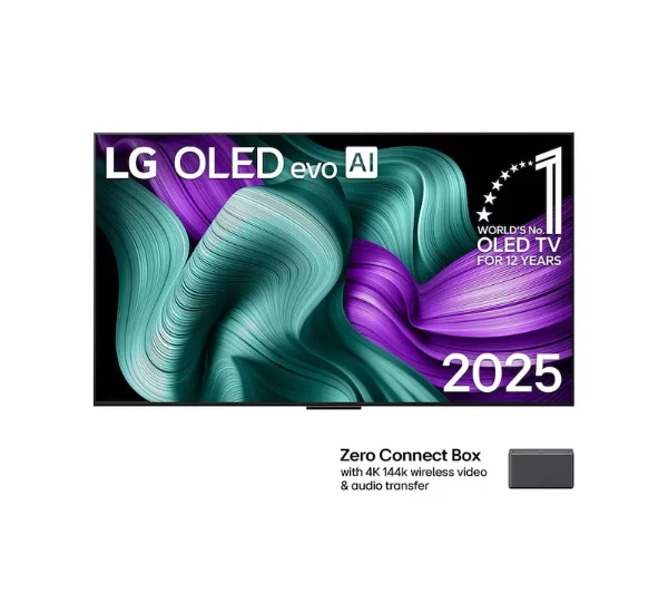 LG OLED77M59LA 77" True Wireless OLED evo AI 4K 144Hz webOS Dolby Vision Dolby Atmos HDMI 2.1 DVB-T2