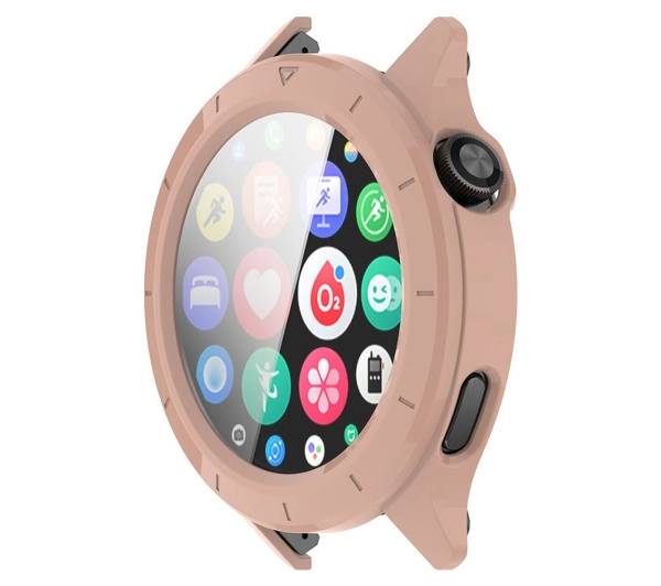 Bizon ze szkłem do Xiaomi Watch S4 różowy