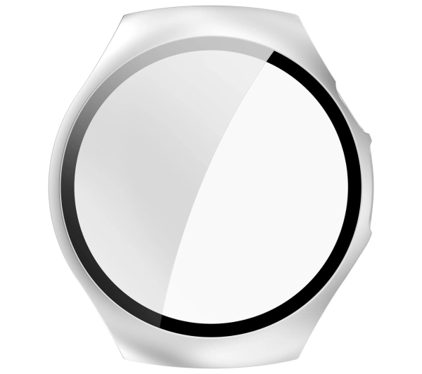 Bizon ze szkłem do Huawei Watch 5 42 mm srebrny