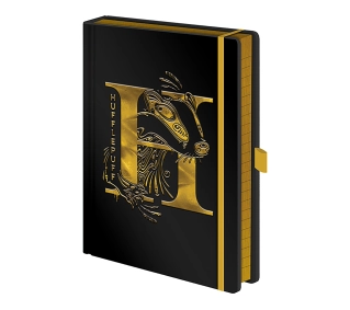 Pyramid Notebook A5 Premium Harry Potter (Hufflepuff Foil)