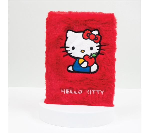 Pyramid Plush Notebook A5 Hello Kitty