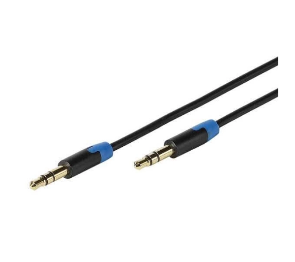 Vivanco 41904 jack 3,5mm 1,2m Czarny