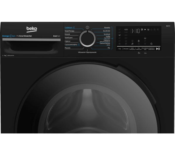 Beko pralka b300 BM3WFU57215PBDC EnergySpin Slim 7kg 1200obr/min + suszarka b300 BM3T47249PBDC Slim 47cm 7kg - Kup na Raty - RRSO 0%