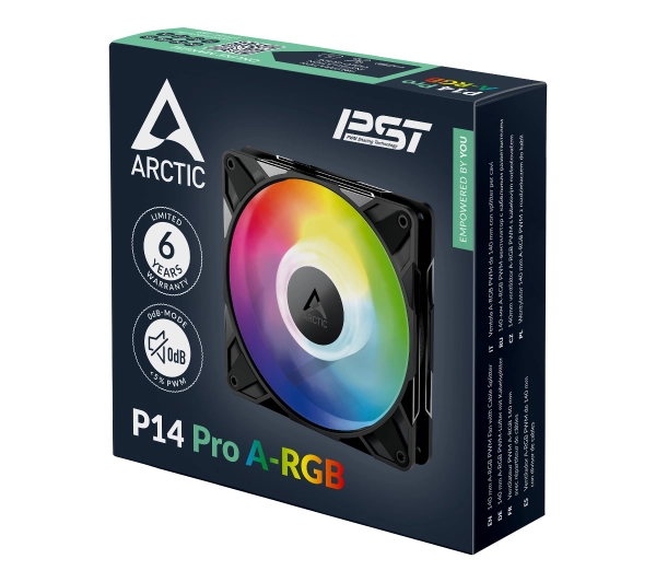 Arctic P14 Pro A-RGB PWM 140mm Czarny
