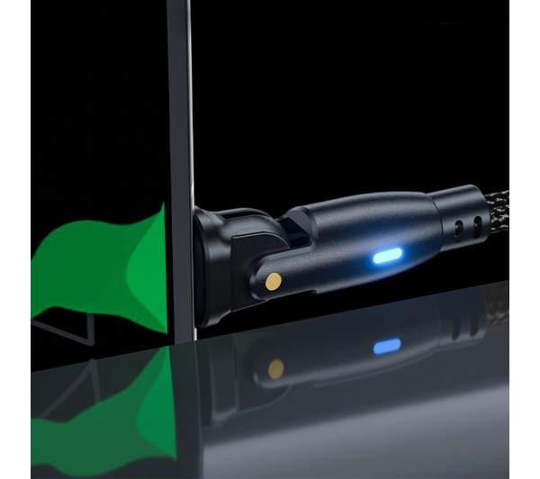 3mk Hyper Cable N-SERIES USB-C do USB-C 2m 20V/3 A 60W Czarny