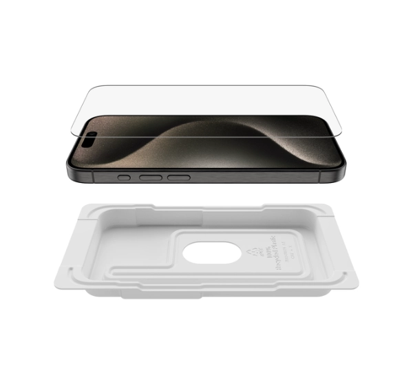 Belkin na iPhone 15 Pro z aplikatorem