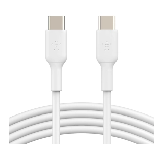 Belkin BoostCharge USB-C do USB-C 60W 2m Biały
