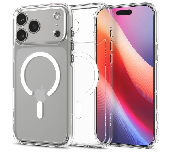 Spigen Ultra Hybrid Mag MagSafe do iPhone 17 Pro frost biały