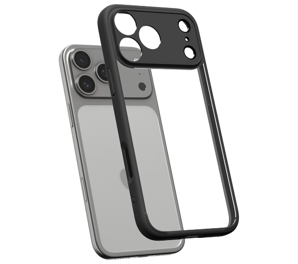 Spigen Ultra Hybrid do iPhone 17 Pro Max Czarny
