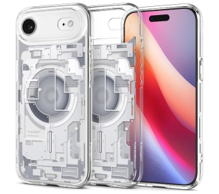 Spigen Ultra Hybrid Mag MagSafe do iPhone Air zero one Biały