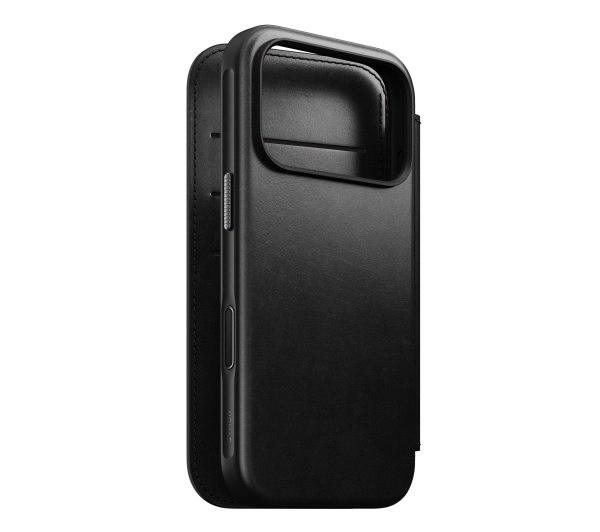 Nomad Modern Leather Folio do iPhone 17 Pro Czarny