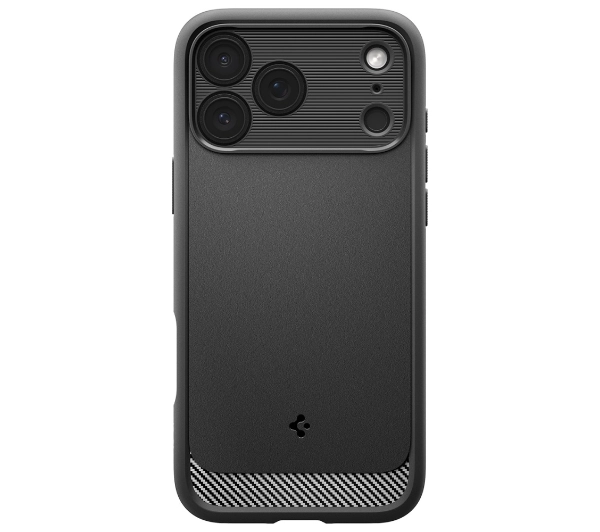 Spigen Rugged Armor Mag MagSafe do iPhone 17 Pro Max Czarny