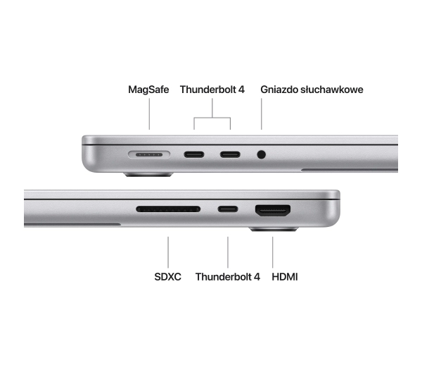 Apple MacBook Pro 2025 14,2" M5 24GB RAM 1TB Dysk macOS Srebrny Funkcje AI - Kup na Raty - RRSO 0%