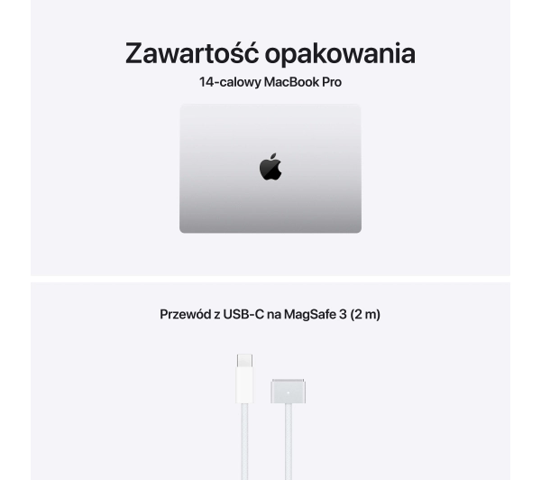 Apple MacBook Pro 2025 14,2" M5 24GB RAM 1TB Dysk macOS Srebrny Funkcje AI - Kup na Raty - RRSO 0%