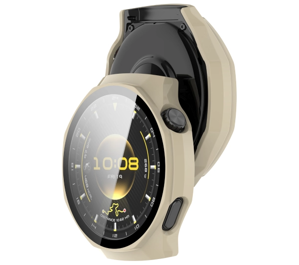 Bizon ze szkłem do Huawei Watch GT6 Pro 46mm Beżowy