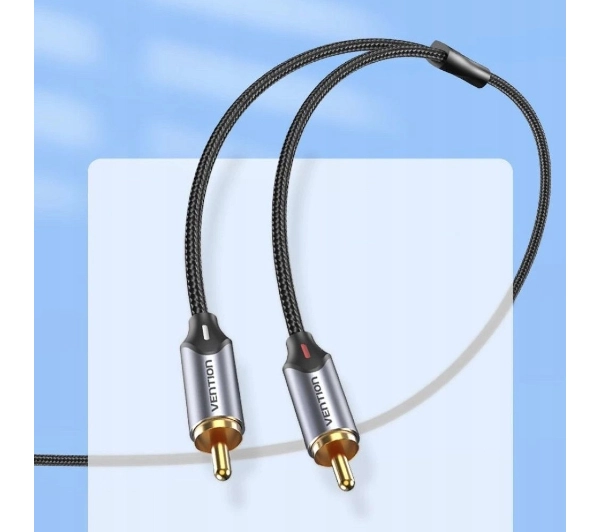 Vention BGUHH USB-C na 2x RCA Męski 2m Czarny