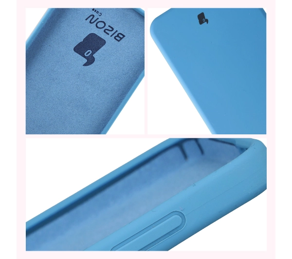 Bizon Silikonowe Soft do Samsung Galaxy S25 FE Niebieski