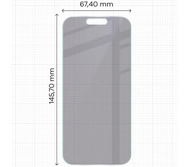 Bizon Prywatyzujące Mule Shadow do iPhone 16 Pro
