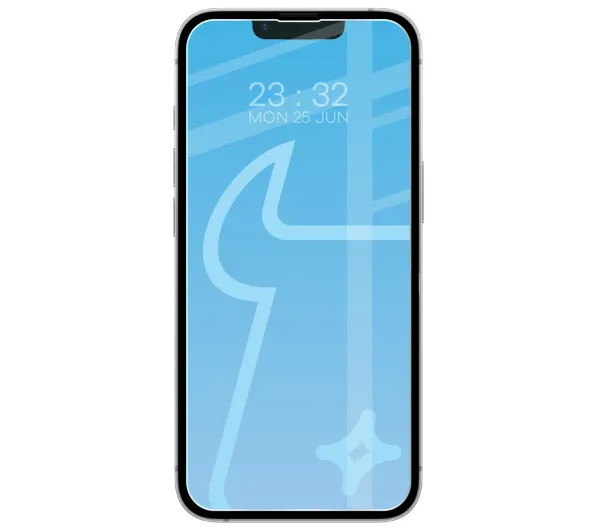 Bizon Clear Duo do iPhone 16e / 14 / 13 Pro / 13