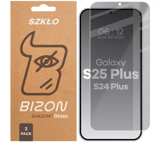 Bizon prywatyzujące Clear Shadow Duo do Samsung Galaxy S25 Plus / S24 Plus
