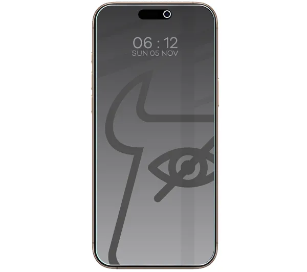 Bizon prywatyzujące Clear Shadow Duo do iPhone 16 Pro Max