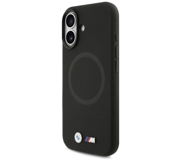 BMW M FW Metal Logo MagSafe do iPhone 17 Czarny