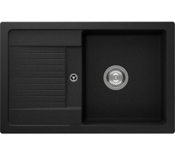 Zlewozmywaki kuchenne - Schock Lima D-100 S Granitowy Onyx
