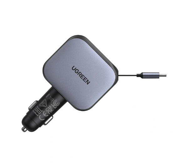 UGREEN EC602 2x USB-C USB-A 60W Szary
