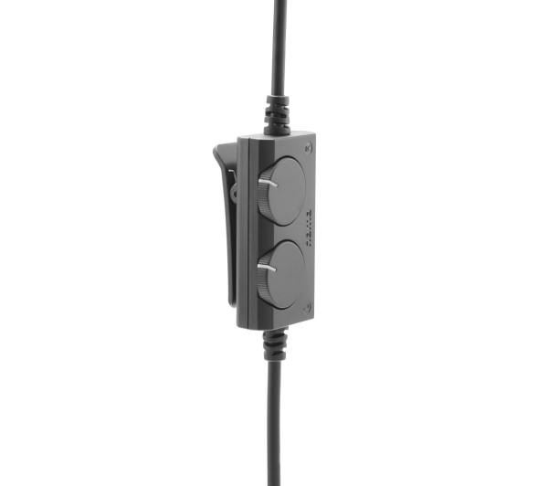 Hama 00221846 TV Headphones Cable Nauszne Kabel 6m Regulacja Głośności Czarny