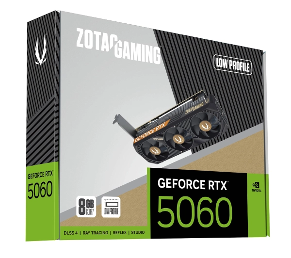 Zotac GeForce RTX 5060 Low Profile 8GB GDDR7 128bit DLSS 4 - Kup na Raty - RRSO 0%