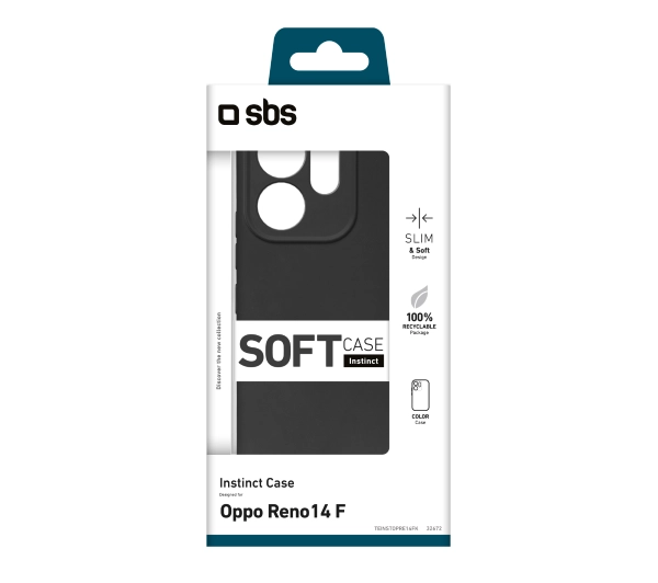 SBS Instinct do OPPO Reno14 F Czarny