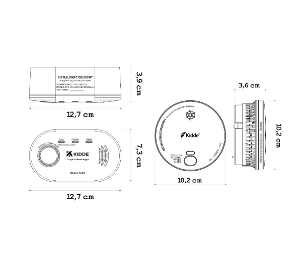 Kidde KID-DSR-K5-PL Zestaw 