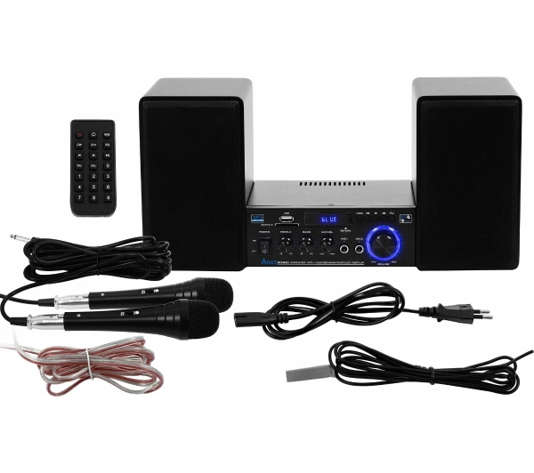 Musicmate MM-SC990 DiscoPack 2x50W Bluetooth Radio FM Mikrofony Karaoke Czarny - Kup na Raty - RRSO 0%