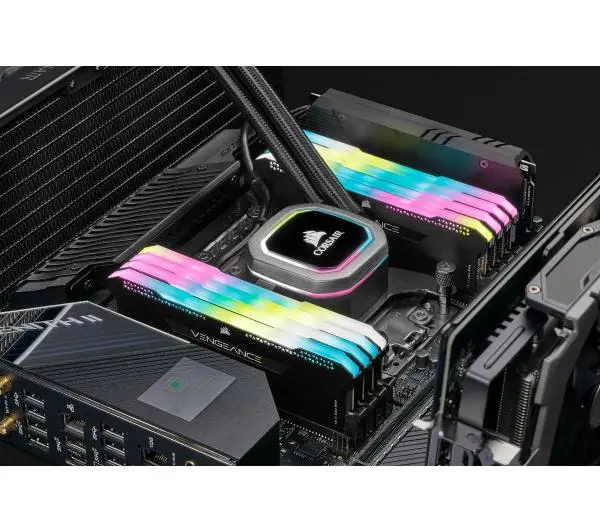 Corsair Vengeance RGB Pro SL DDR4 32GB (4x8GB) 3200 CL16 Czarny - Kup na Raty - RRSO 0%