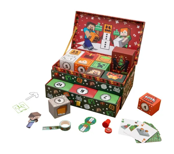 Paladone Minecraft Advent Calendar – Keepsake Box