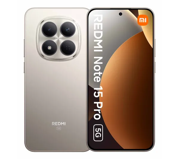 Xiaomi REDMI Note 15 Pro 5G 8/256GB 6,83" 120Hz 200Mpix Tytanowy