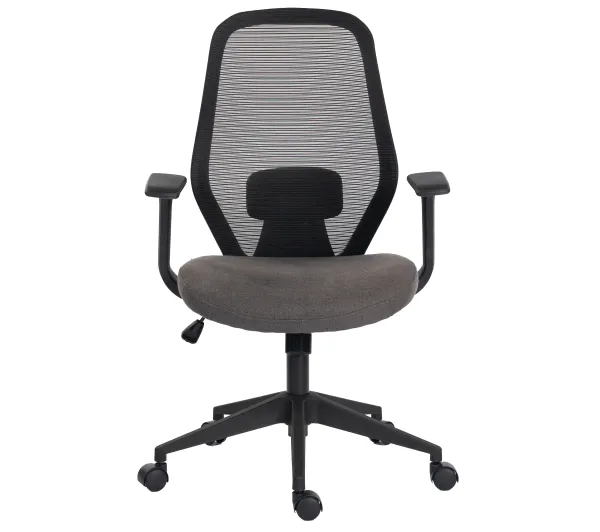 Cobra Office One HF306BK Biurowy do 150kg Tkanina Czarny - Kup na Raty - RRSO 0%