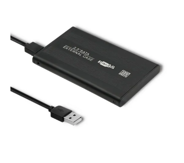 Qoltec 51856 HDD/SSD 2.5" SATA3 USB 2.0 Czarny