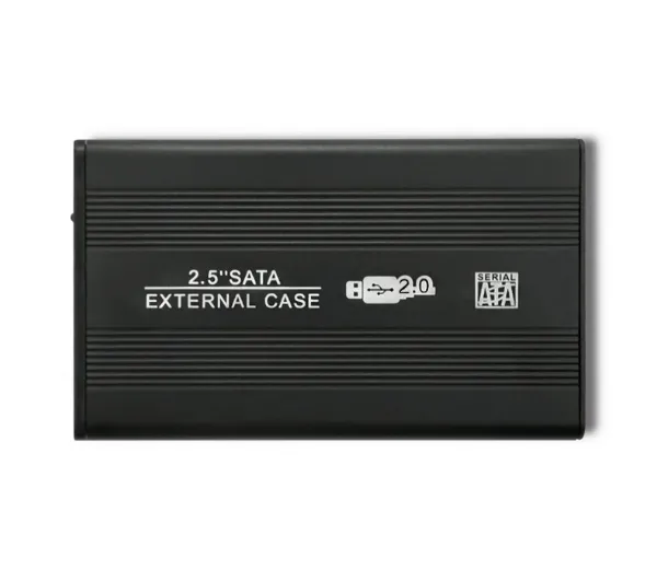 Qoltec 51856 HDD/SSD 2.5" SATA3 USB 2.0 Czarny