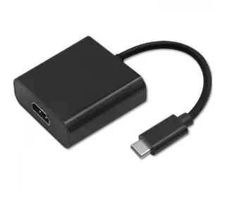 Qoltec 50375 HDMI do USB-C Czarny