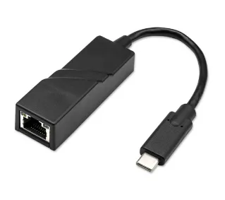 Qoltec 50378 RJ-45 do USB-C Czarny