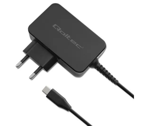 Qoltec 52384 GaN Power Pro USB-C 30W Czarny